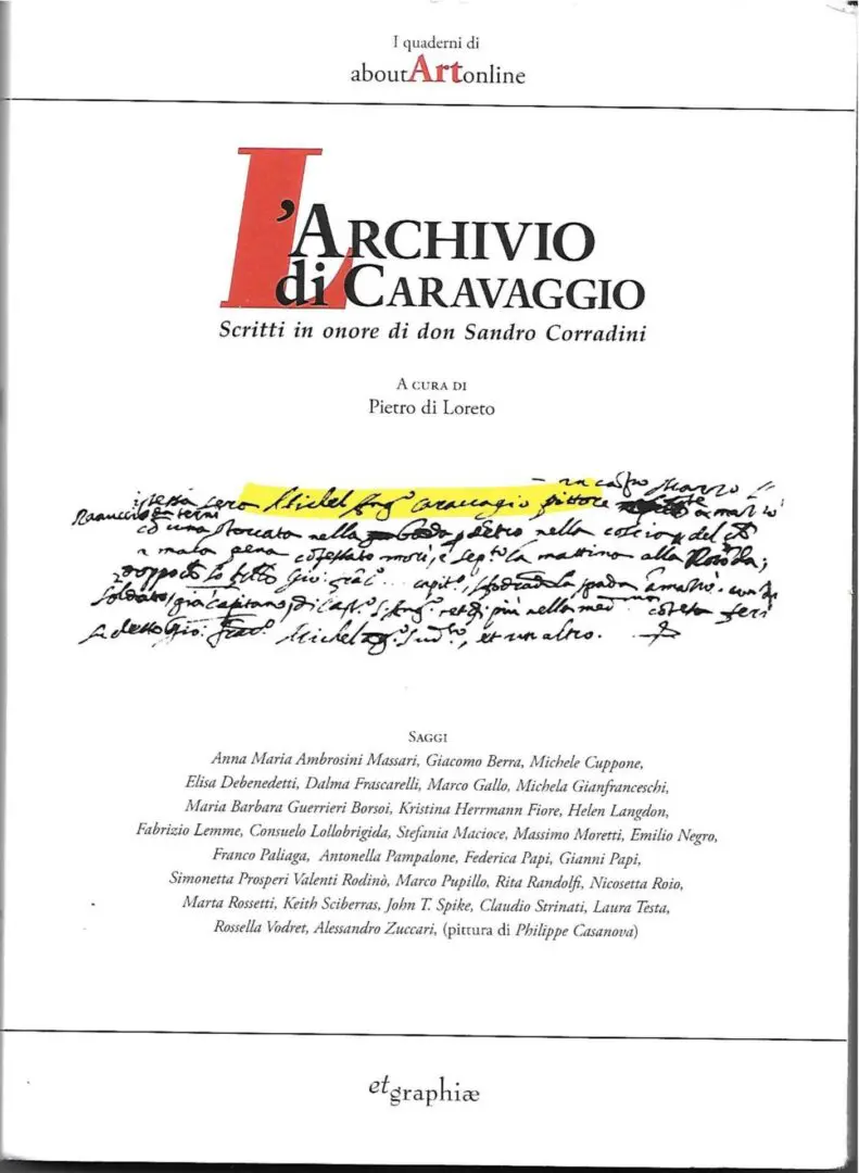22-Archivio-di-Caravaggio-cover-July-51b07452-a031-4680-a939-46aca257d71b